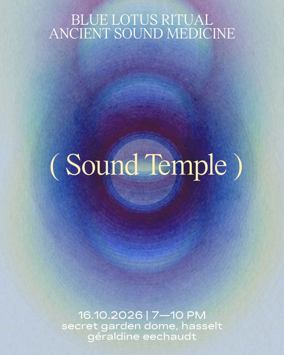 Sound Circle — Oct 16, Hasselt